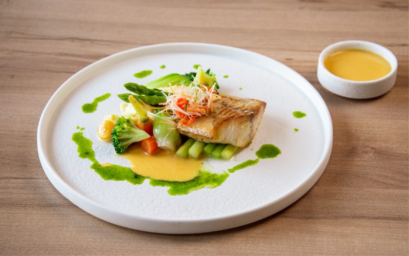 Cá Tuyết Đen Đại Tây Dương Nướng