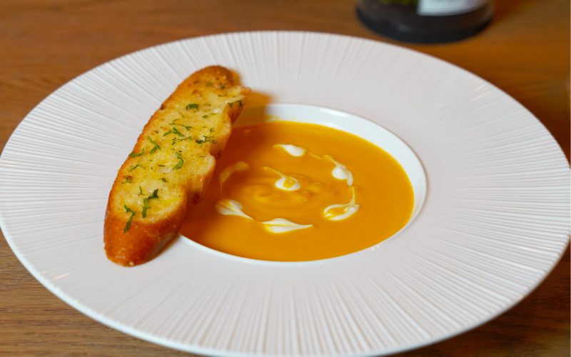 Súp bí ngô bỏ lò