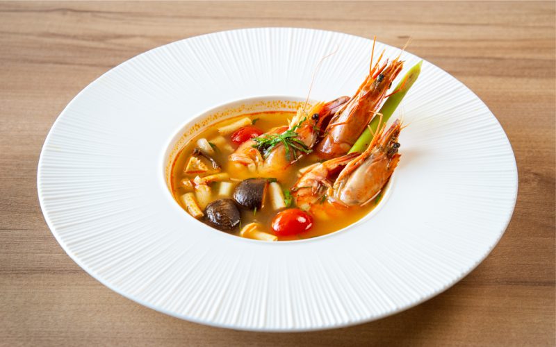 Súp hải sản kiểu Thái